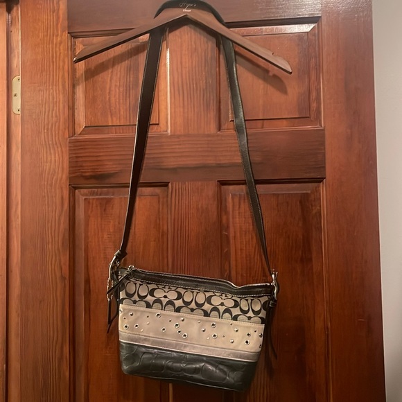 Coach Mixed Media Crossbody - Picture 1 of 9